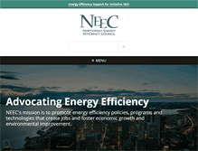 Tablet Screenshot of neec.net